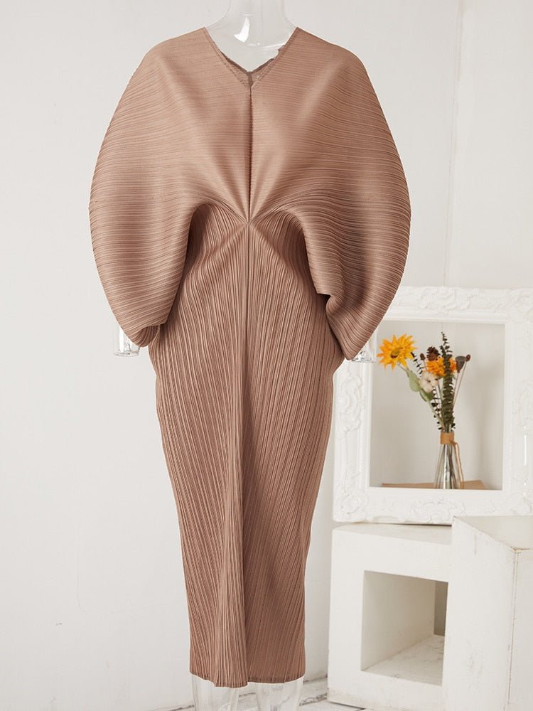 Solo Pleated Dress - @silver_sistah1970