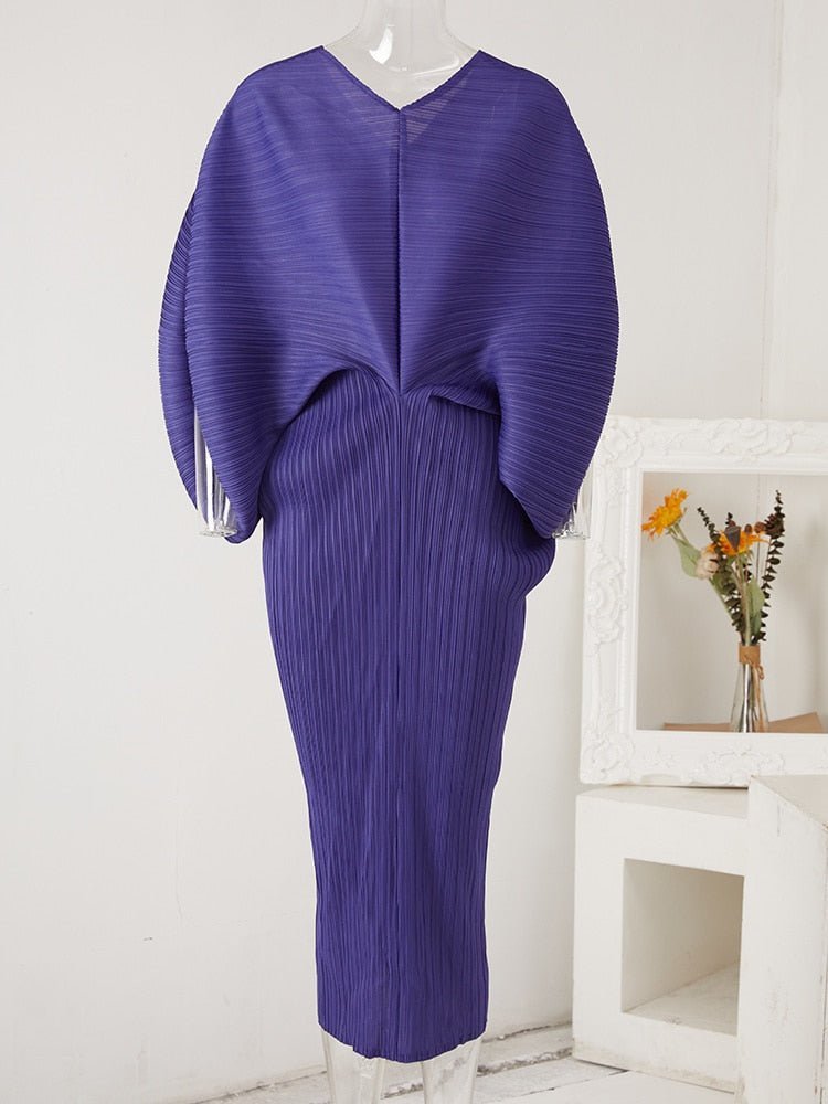 Solo Pleated Dress - @silver_sistah1970