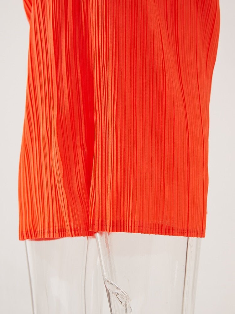 Solo Pleated Dress - @silver_sistah1970
