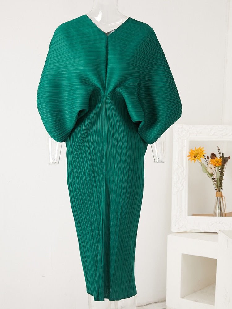 Solo Pleated Dress - @silver_sistah1970
