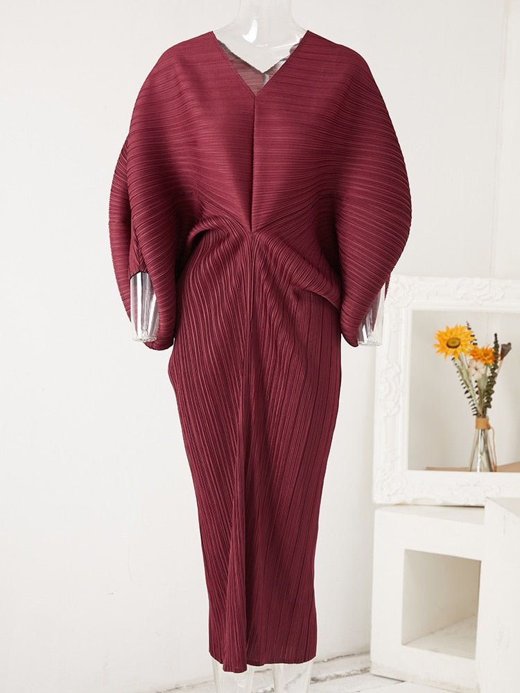 Solo Pleated Dress - @silver_sistah1970