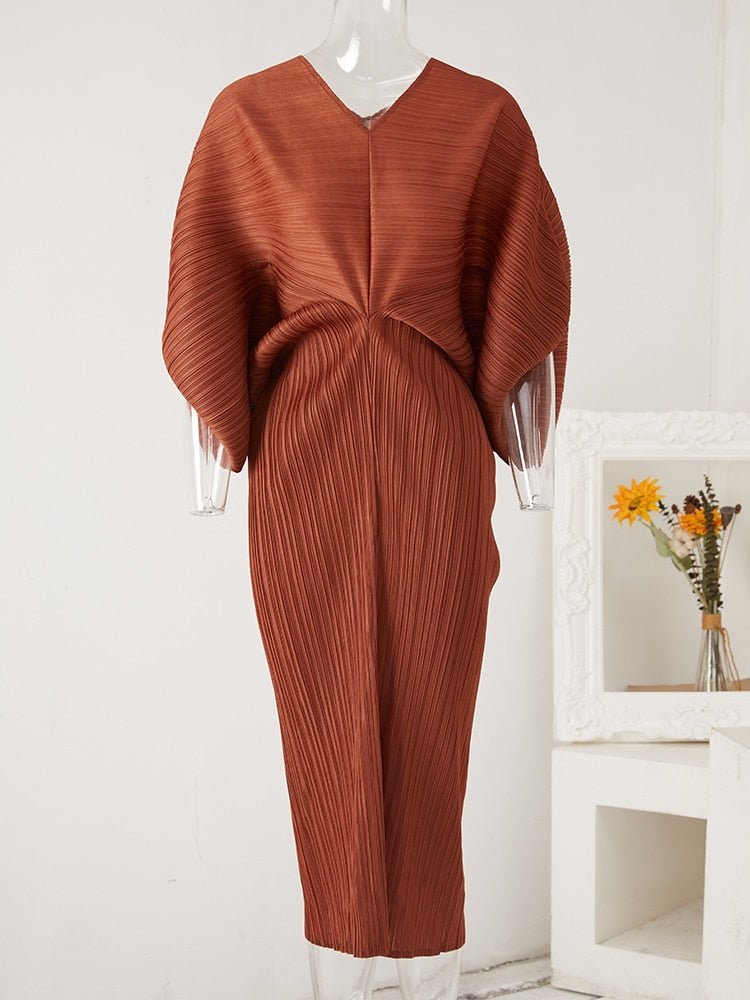 Solo Pleated Dress - @silver_sistah1970