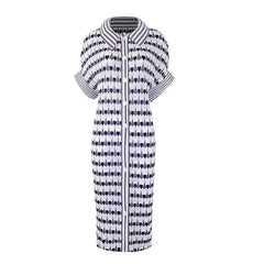 Spring Hearts Pleated Dress