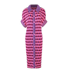Spring Hearts Pleated Dress - @jenjeanpierre