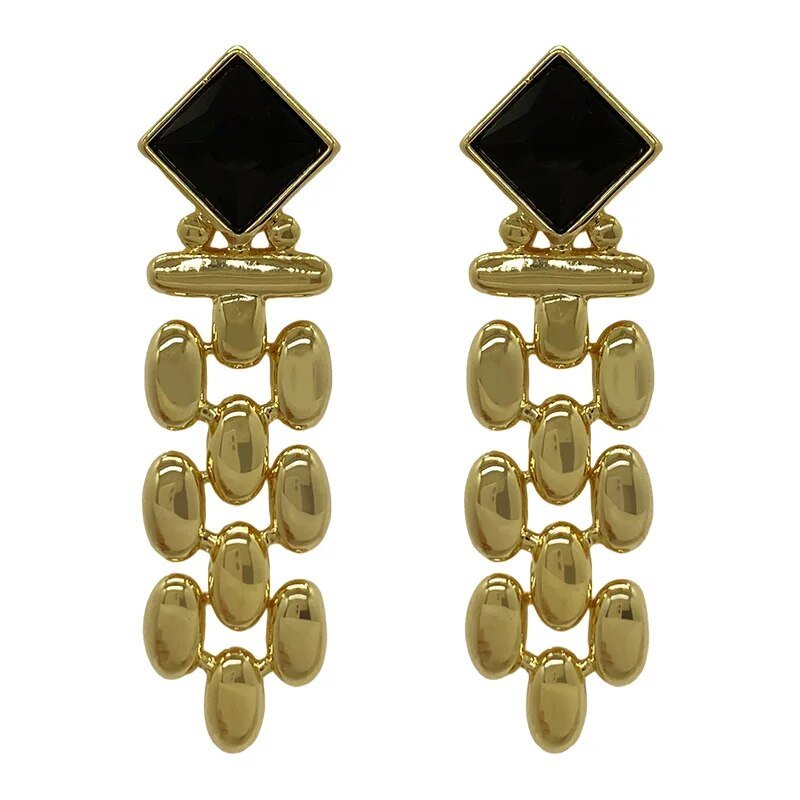 Square Dangle Earrings
