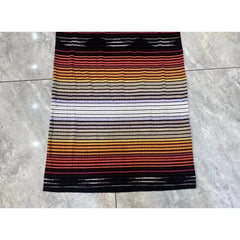 Square Neckline Bodycon Striped Dress