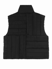 Stand Collar Plus Size Vest