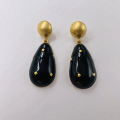 Starry Night Teardrop Earrings