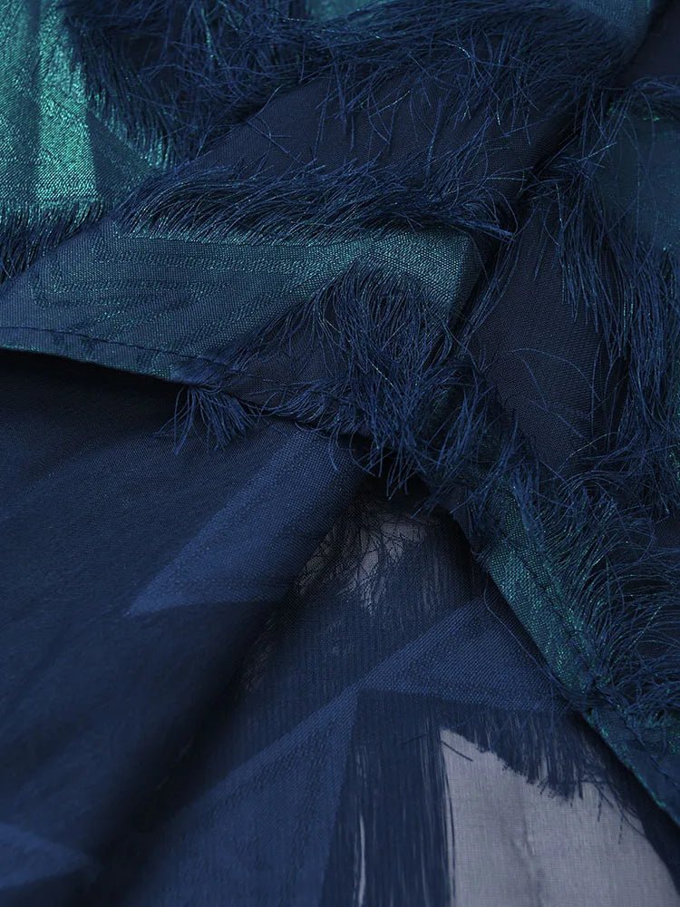 Stars Feathery Tassels Shirt