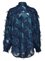 Stars Feathery Tassels Shirt