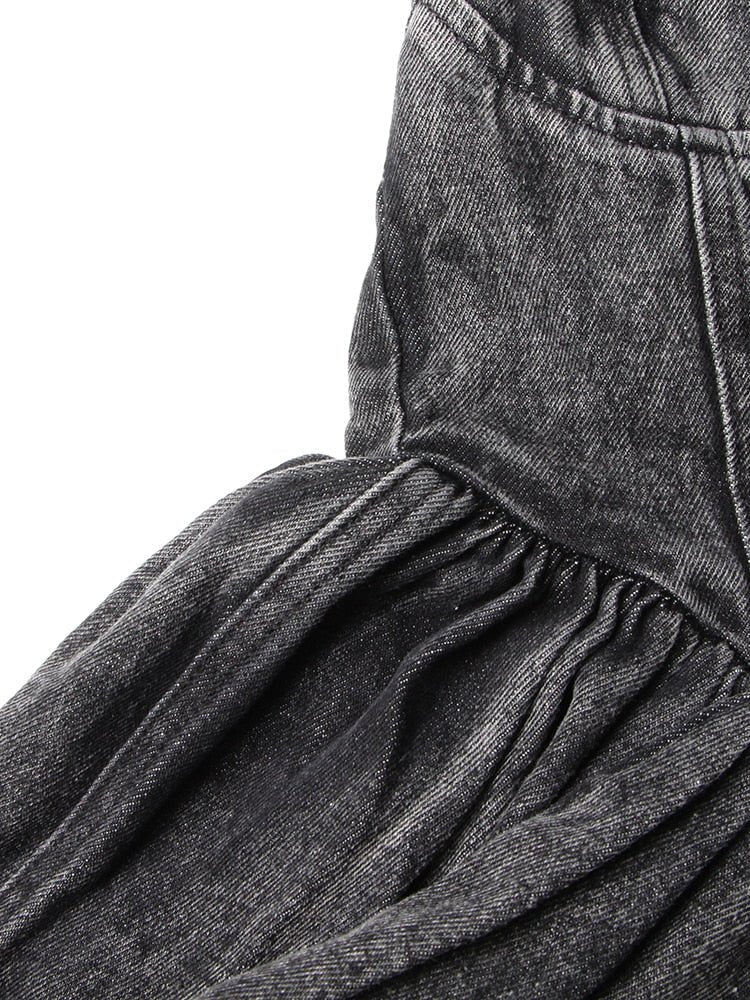 Strapless Denim Top - Final Sale