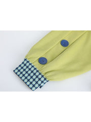 Striped Fake Two-Piece Top