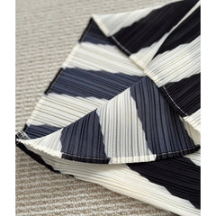 Striped Semi Sheer Midi Skirt