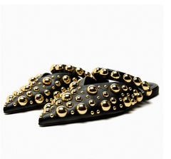 Studded Pointed Flats
