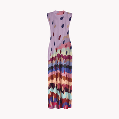 Summer Rain Pleated Dress