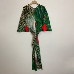 Swift Cheetah Pleated Dress