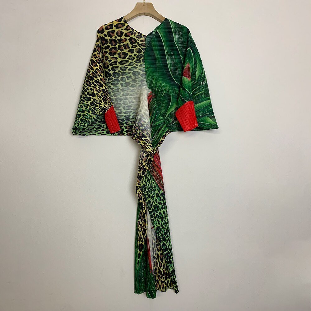 Swift Cheetah Pleated Dress - @stylebymenikkib