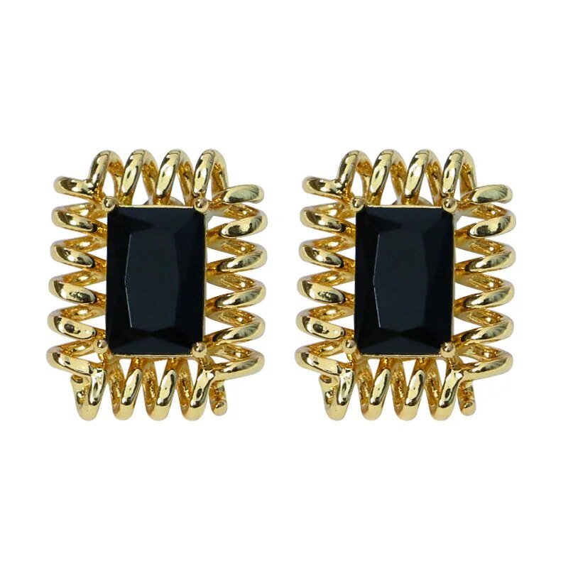 Swirl Stud Earrings