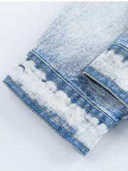 Tie-Dye Denim Jacket