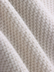 Tie Waist Knitted Loose Cardigan