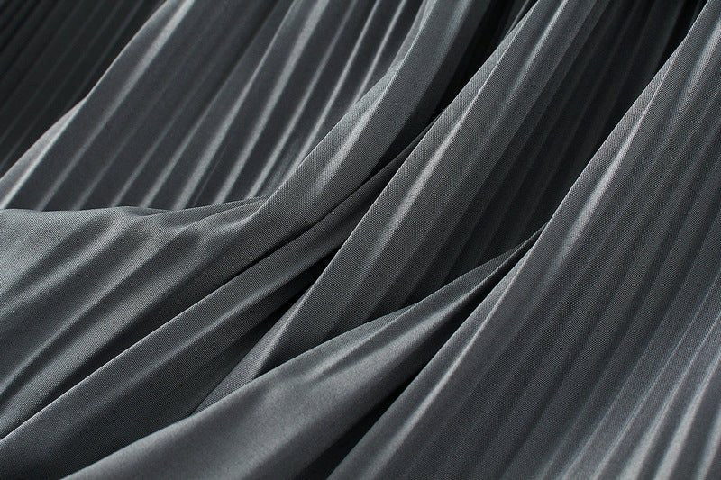 Tiered Pleated Cake Skirt