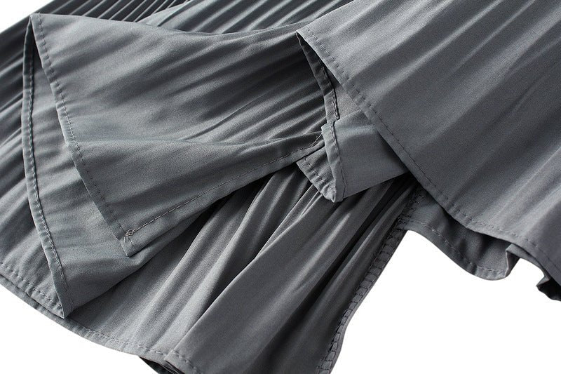 Tiered Pleated Cake Skirt