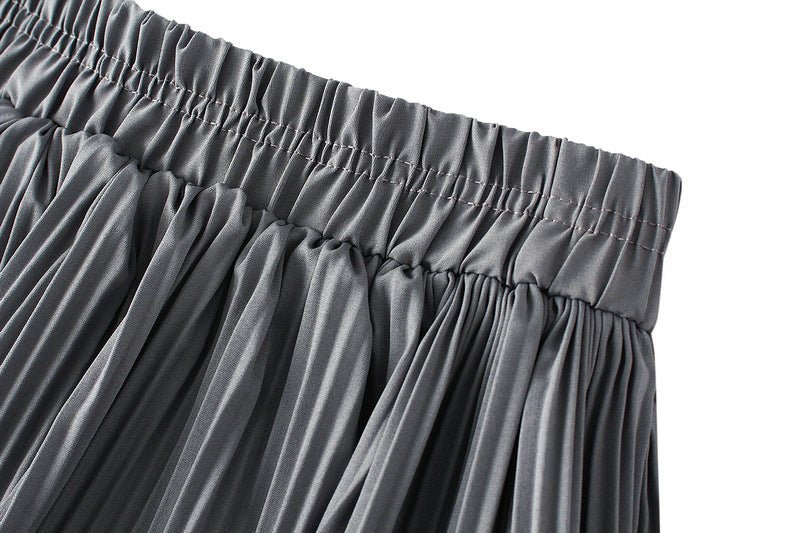Tiered Pleated Cake Skirt