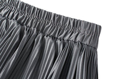 Tiered Pleated Cake Skirt