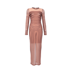 Trendy Mesh Bodycon Party Dress