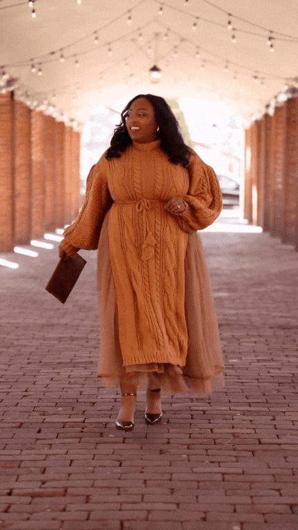 Tulle Sweater Dress - @aspectsoftinsaye