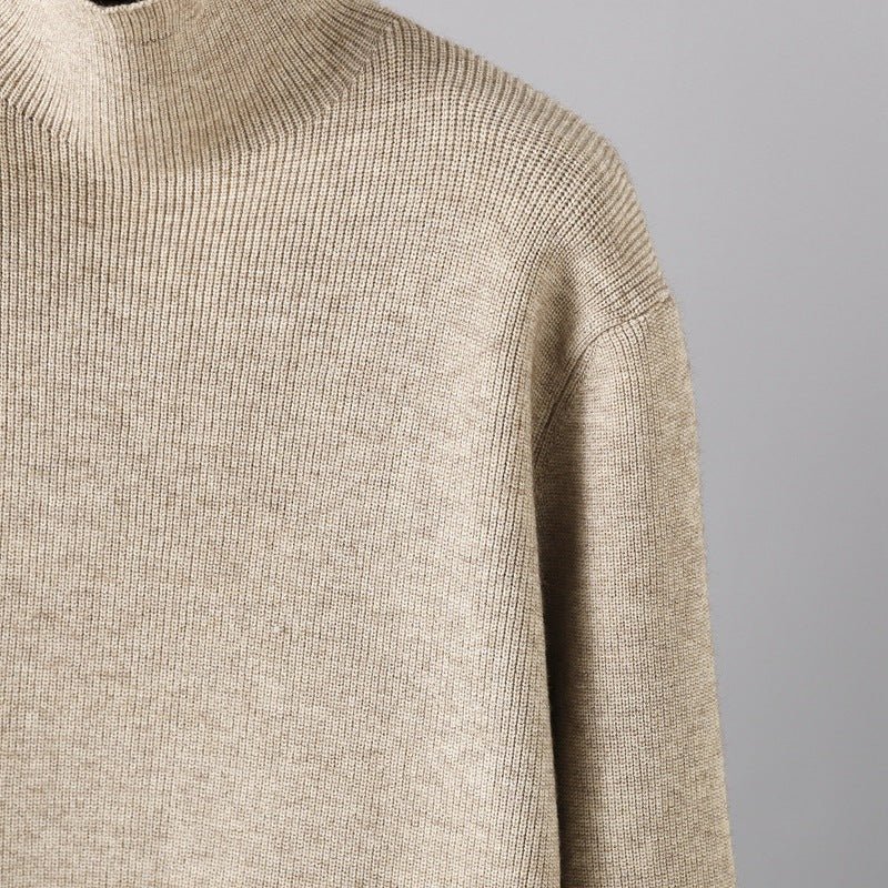 Turtleneck Sweater and Pants Knit Set