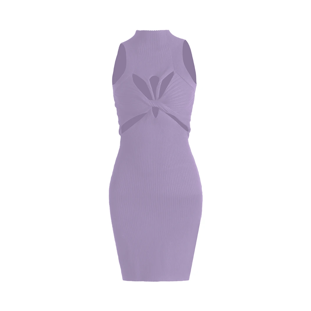 Twisted Bodycon Sleeveless Mini Dress