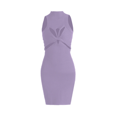 Twisted Bodycon Sleeveless Mini Dress