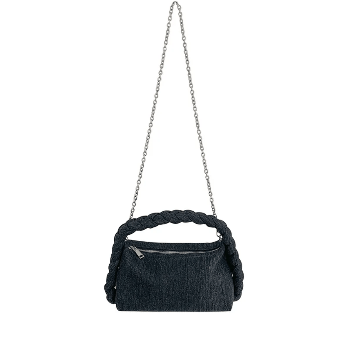 Twisted Handle Handbag