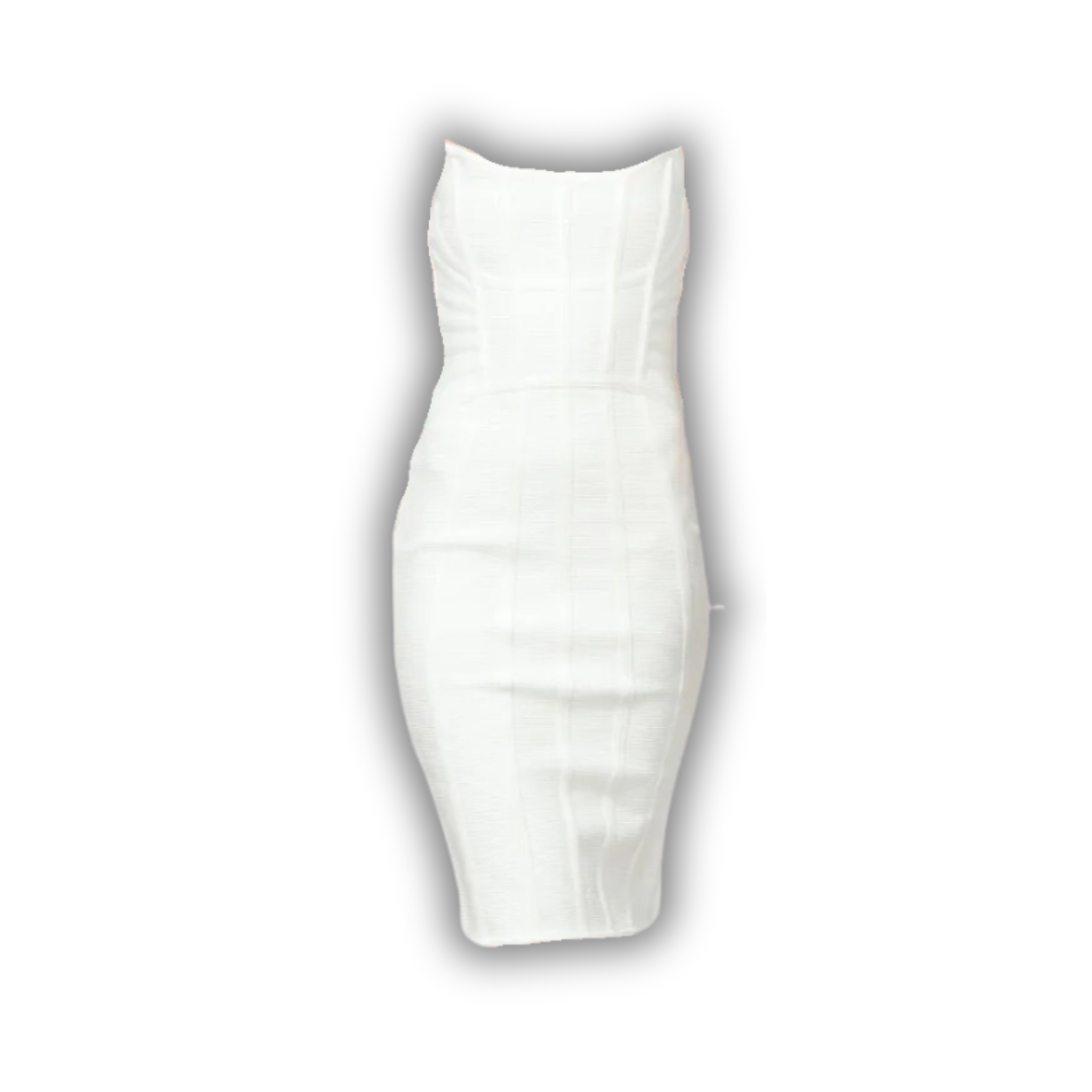 Pleated Slim Fit Party Bandage Dress