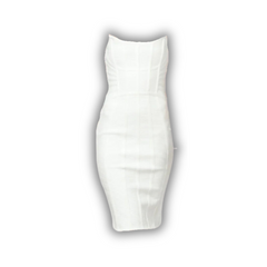 Pleated Slim Fit Party Bandage Dress