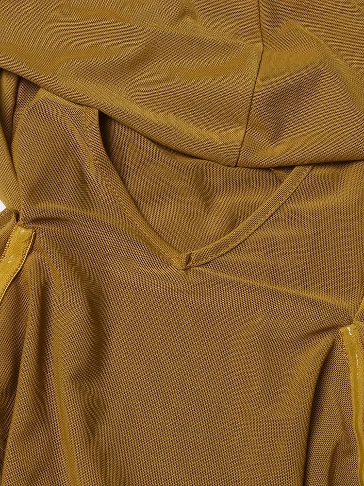 Versatile Sheer Minimalist Sleeveless Dress
