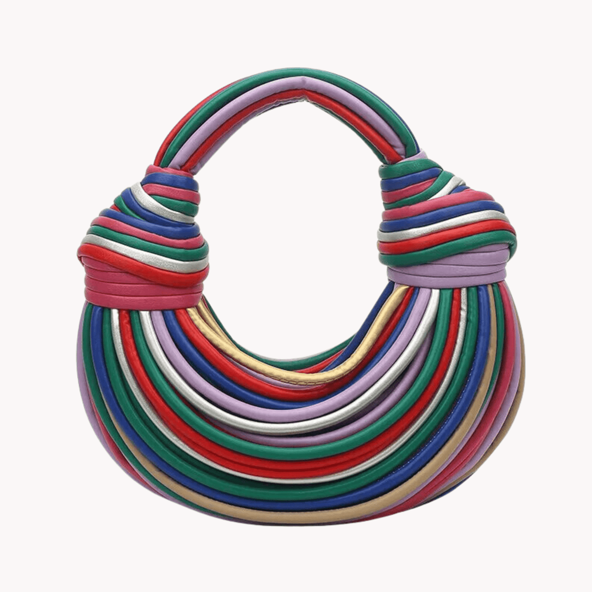 Vibrant Colorful Rainbow Noodles Bag