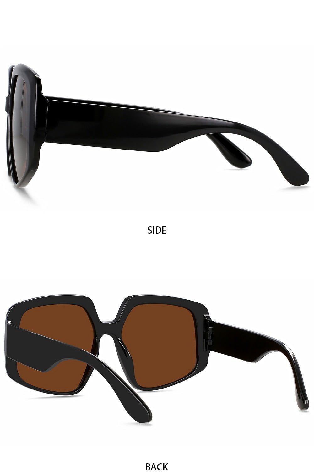 Vintage Big Frame Sunglasses