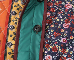 Vintage Floral Quilted Jacket