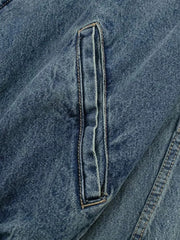 Vintage Side Pockets Denim Jacket