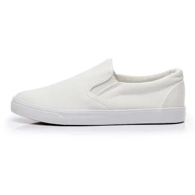 Vulcanized Slip On Flat Shoes
