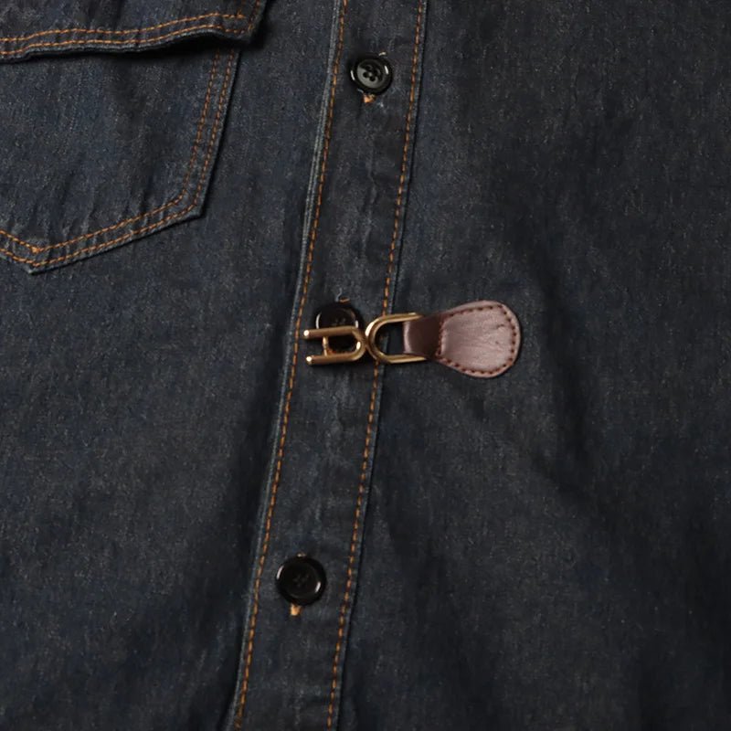 Waist Hook Denim Jacket