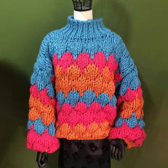 Warm Cozy Loose Knit Sweater