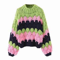 Warm Cozy Loose Knit Sweater