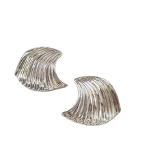 Wavy Metal Earrings