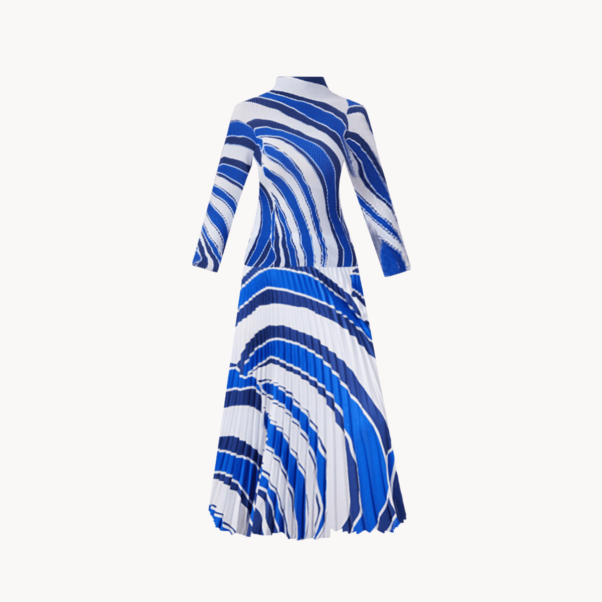Wavy Pleated Set
