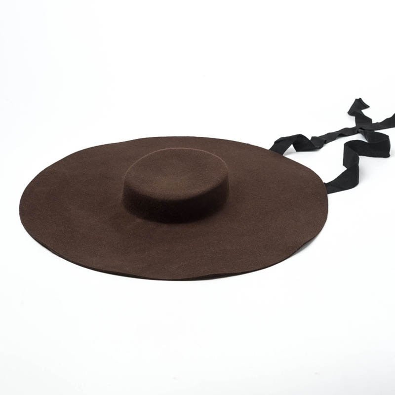 Wide Brim Wool Hat