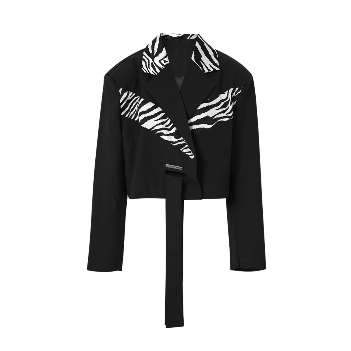 Zebra Accents Short Jacket