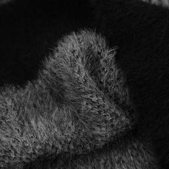 Zebra Stripes Loose Knit Sweater